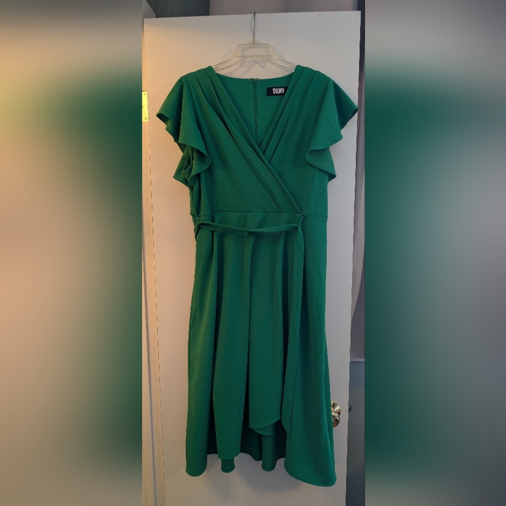 DKNY Emerald Midi Dress